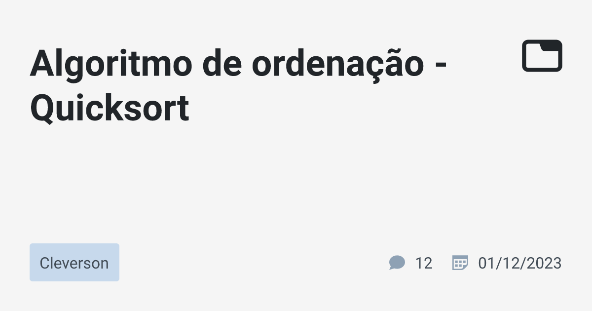 Método Bubble Sort (Ordenação Bolha com Linguagem C) 