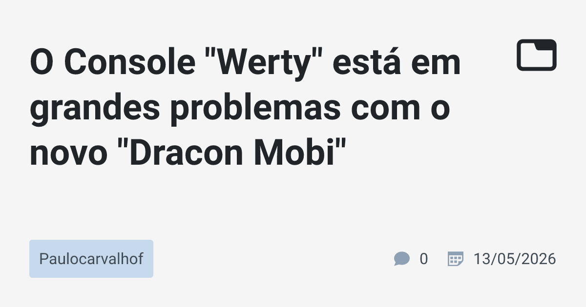 O Console 
